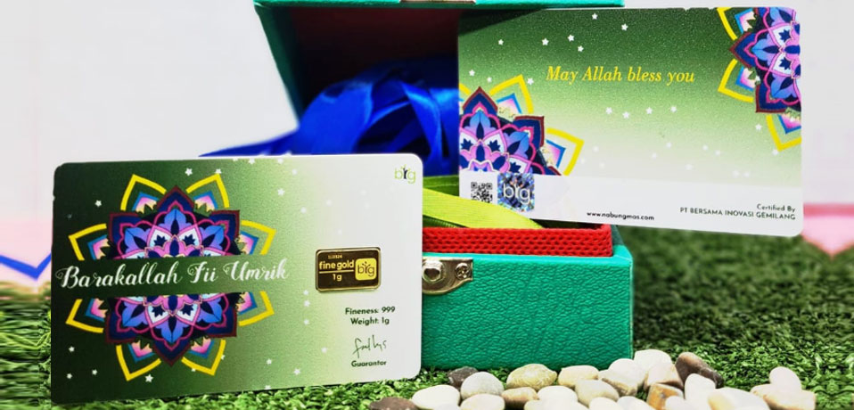 BARAKALLAH FII UMRIK 1 Gram Fineness Gold 999