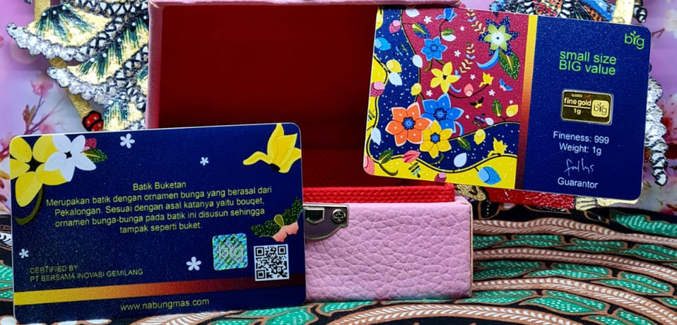 BATIK 1 Gram Fineness Gold 999